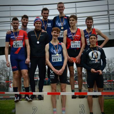 Podium des hommes.