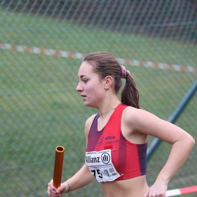 Florine Delrez au cross de Liège.