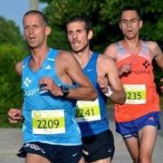 Quel est le record personnel d'Olivier Legros sur marathon ?